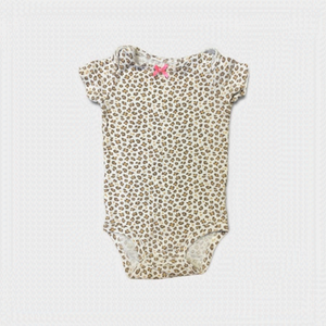 𝅺CARTER’S | 3/$15 Leopard Diaper Shirt